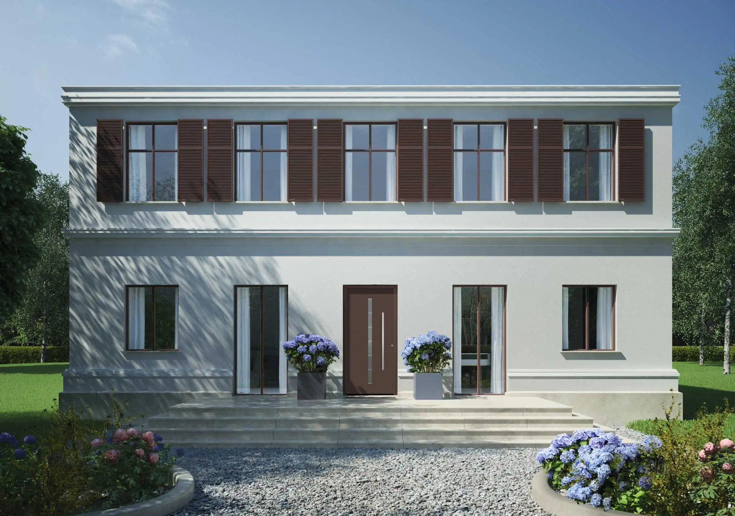 Menuiseries portes d'entrée