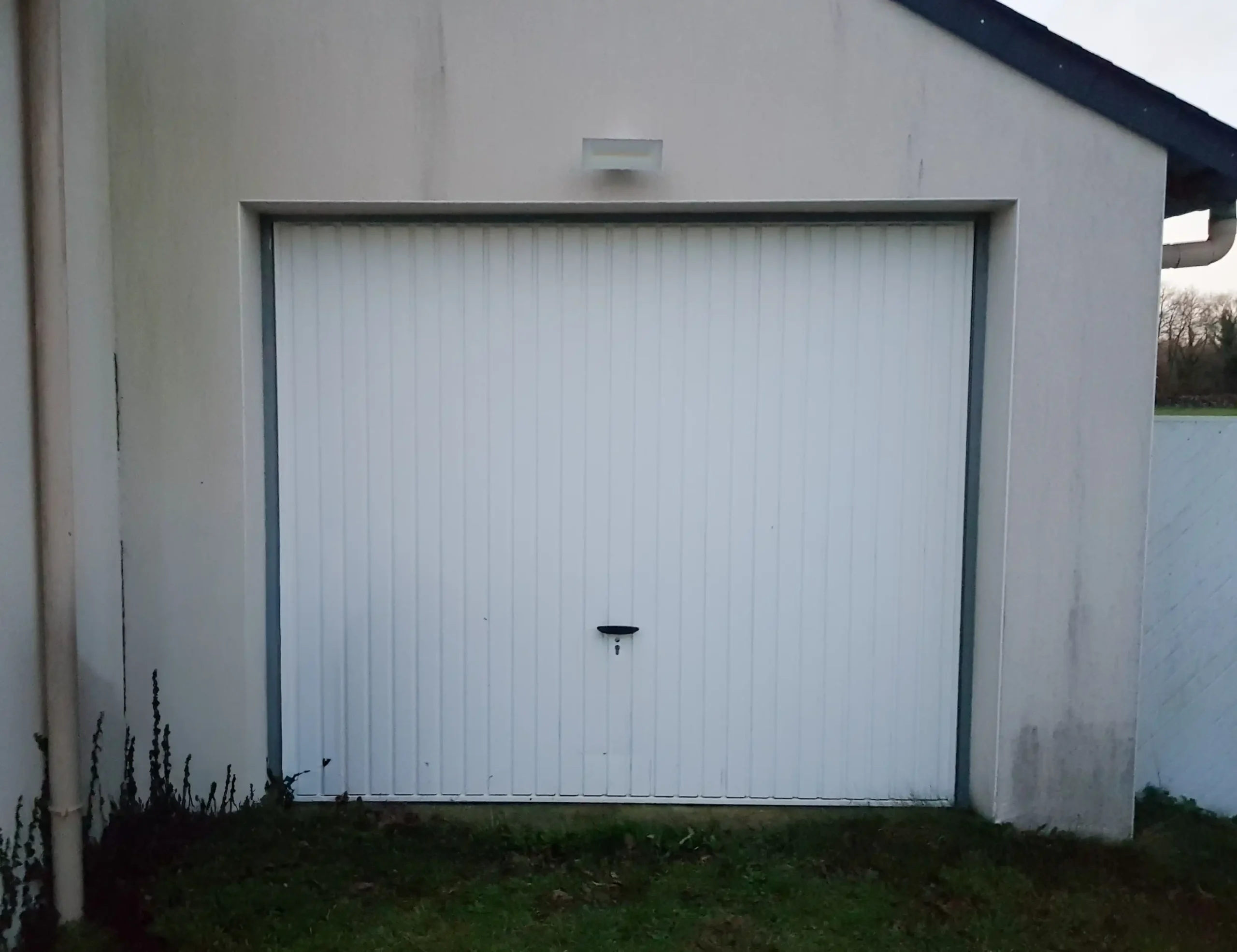 témoignage porte de garage avant
